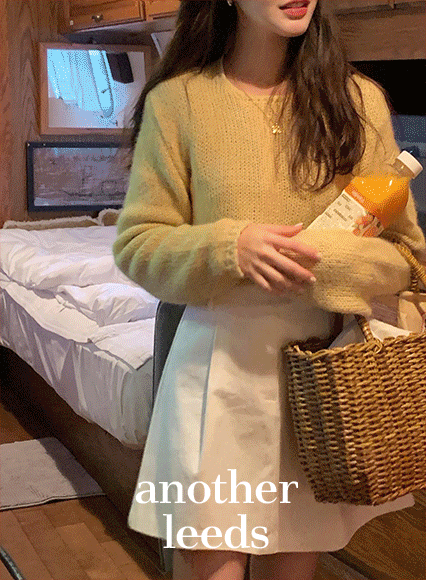 [another leeds] 브라이트 알파카 knit (alpaca 30% wool 25%)